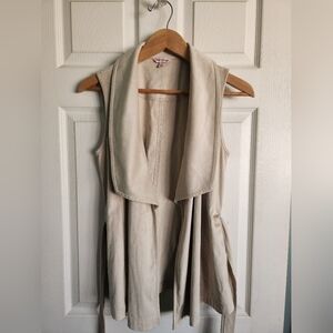 Juicy Couture faux suede vest